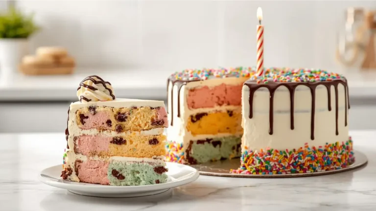 Ice Cream Cake: A Simple 6-Step Birthday Recipe