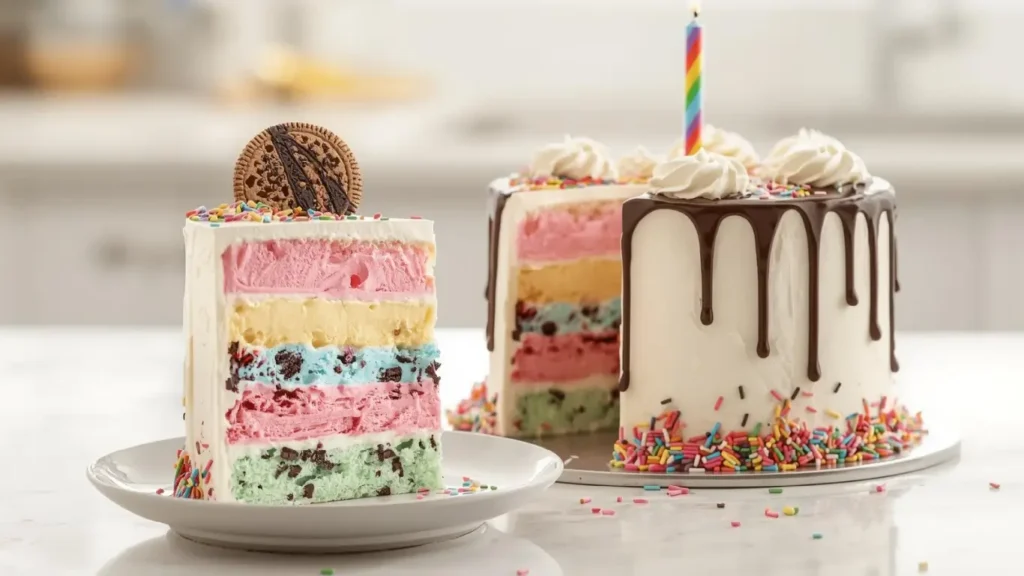 Ice Cream Cake: A Simple 6-Step Birthday Recipe