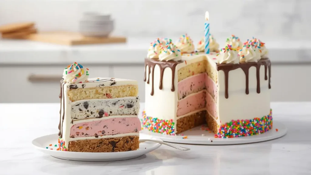 Ice Cream Cake: A Simple 6-Step Birthday Recipe
