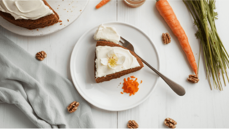 Healthy Carrot Cake: 3 Simple Steps to the Best Snack