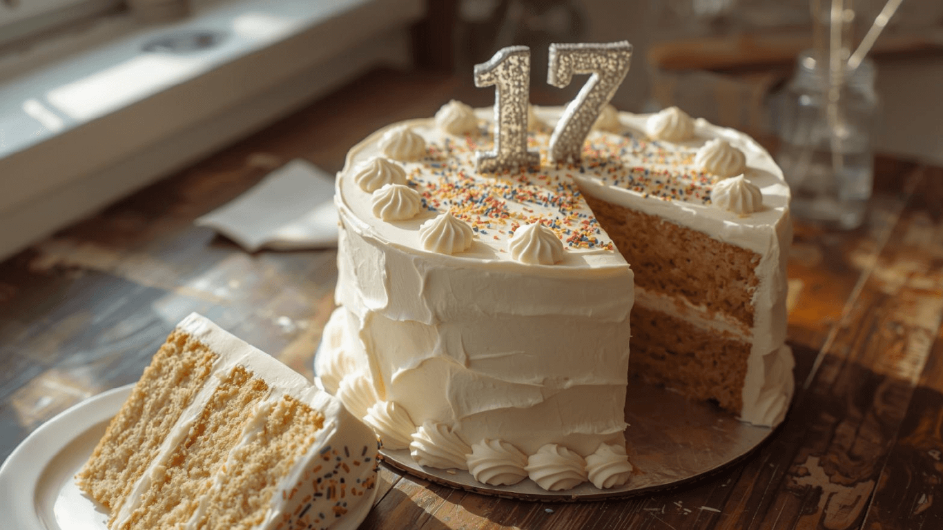 How to bake a perfect 17th birthday cake at home