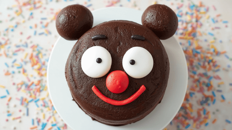 Mickey Mouse Cake: How to Make a 3-D Character Cake in 5 Steps