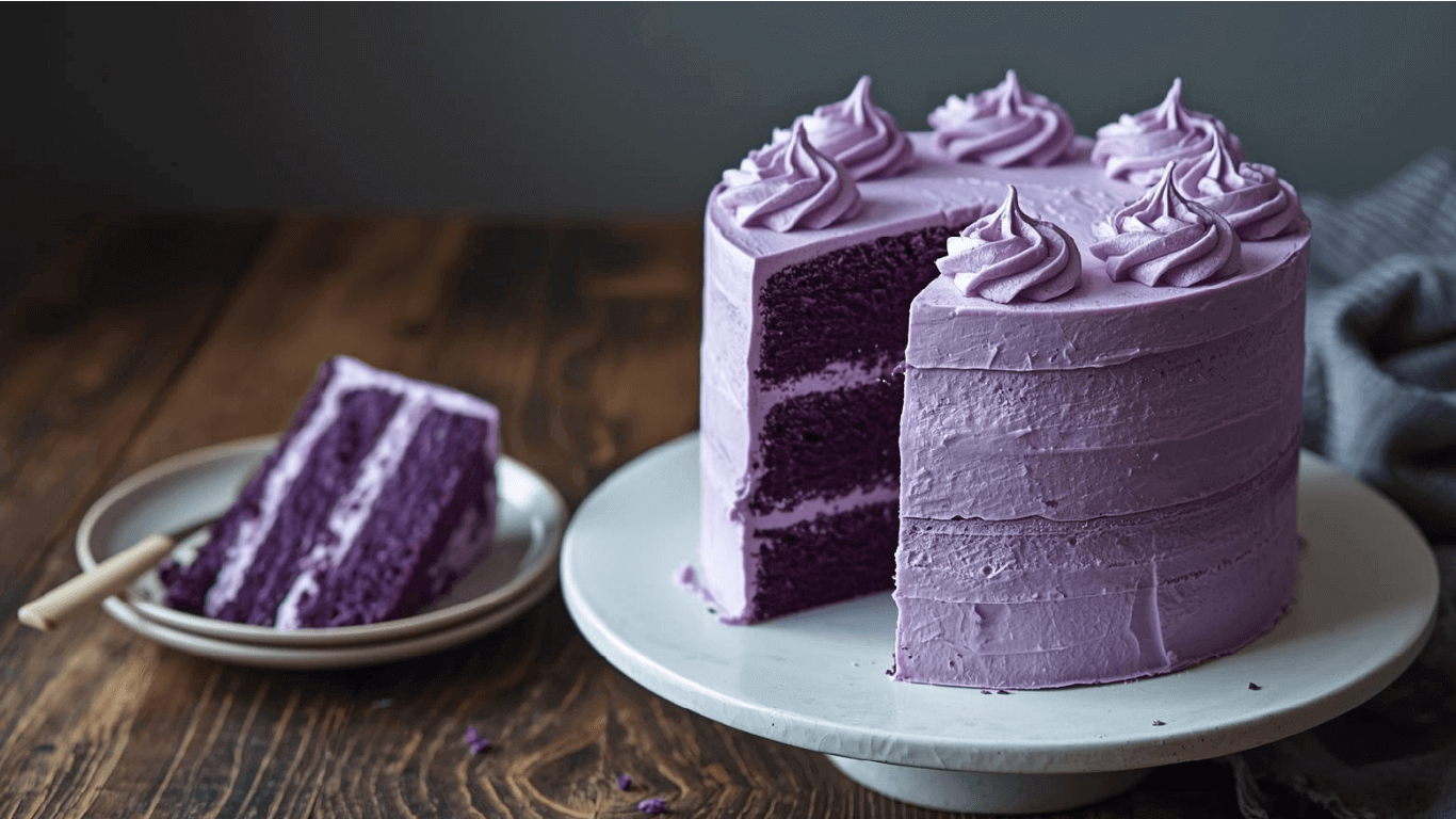 Purple Cake: 5 Simple Steps for a Stunning Layer Cake