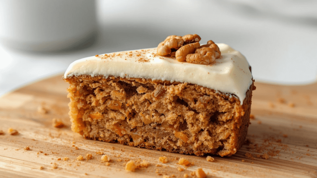 Carrot Cake Healthy Recipe: 1-Bowl, 6-Step Easy Method