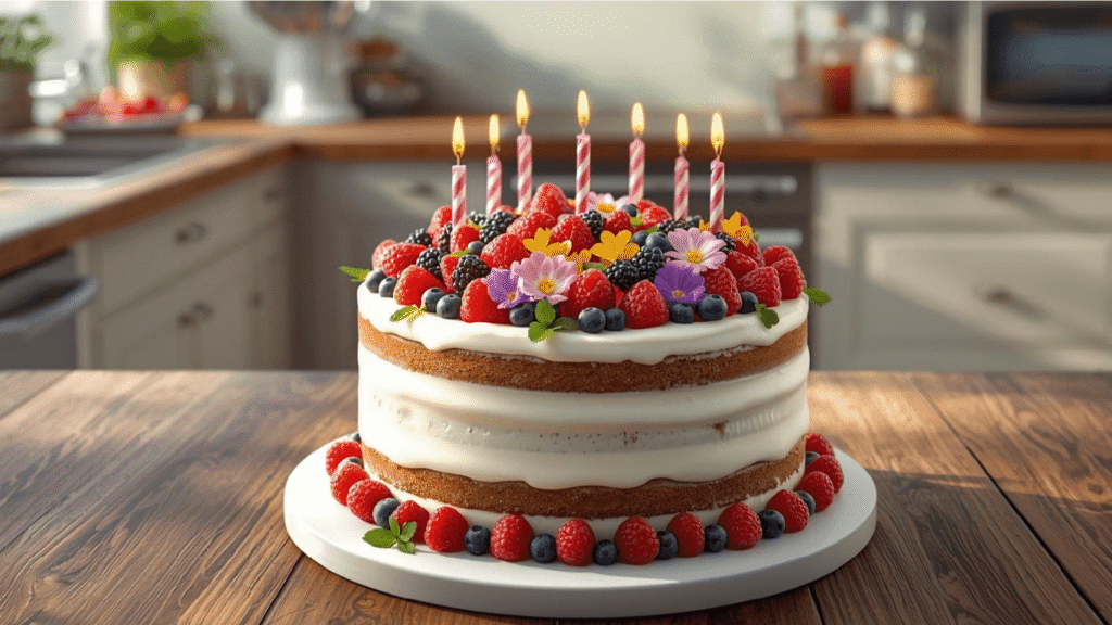 Healthy Birthday Cake: How to Make a 5-Ingredient Delight