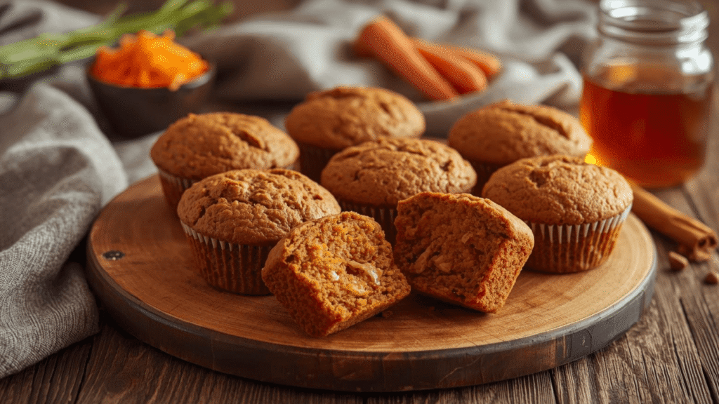 Healthy Carrot Cake Muffins: How to Bake 12 in 30 Minutes