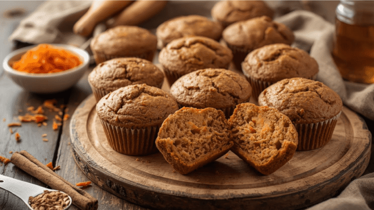 Healthy Carrot Cake Muffins: How to Bake 12 in 30 Minutes