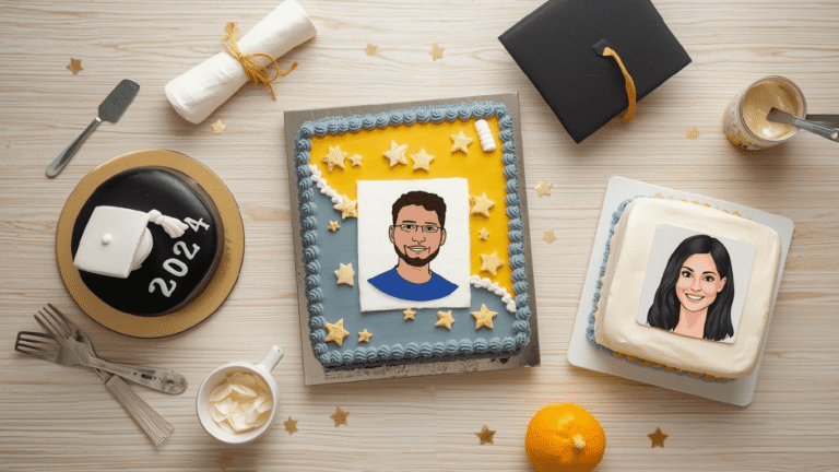 Graduation Cakes for High School: 3 Simple DIY Tutorials