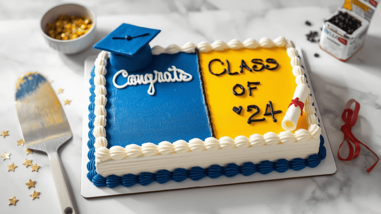 How to Decorate Graduation Sheet Cakes in 5 Easy Steps