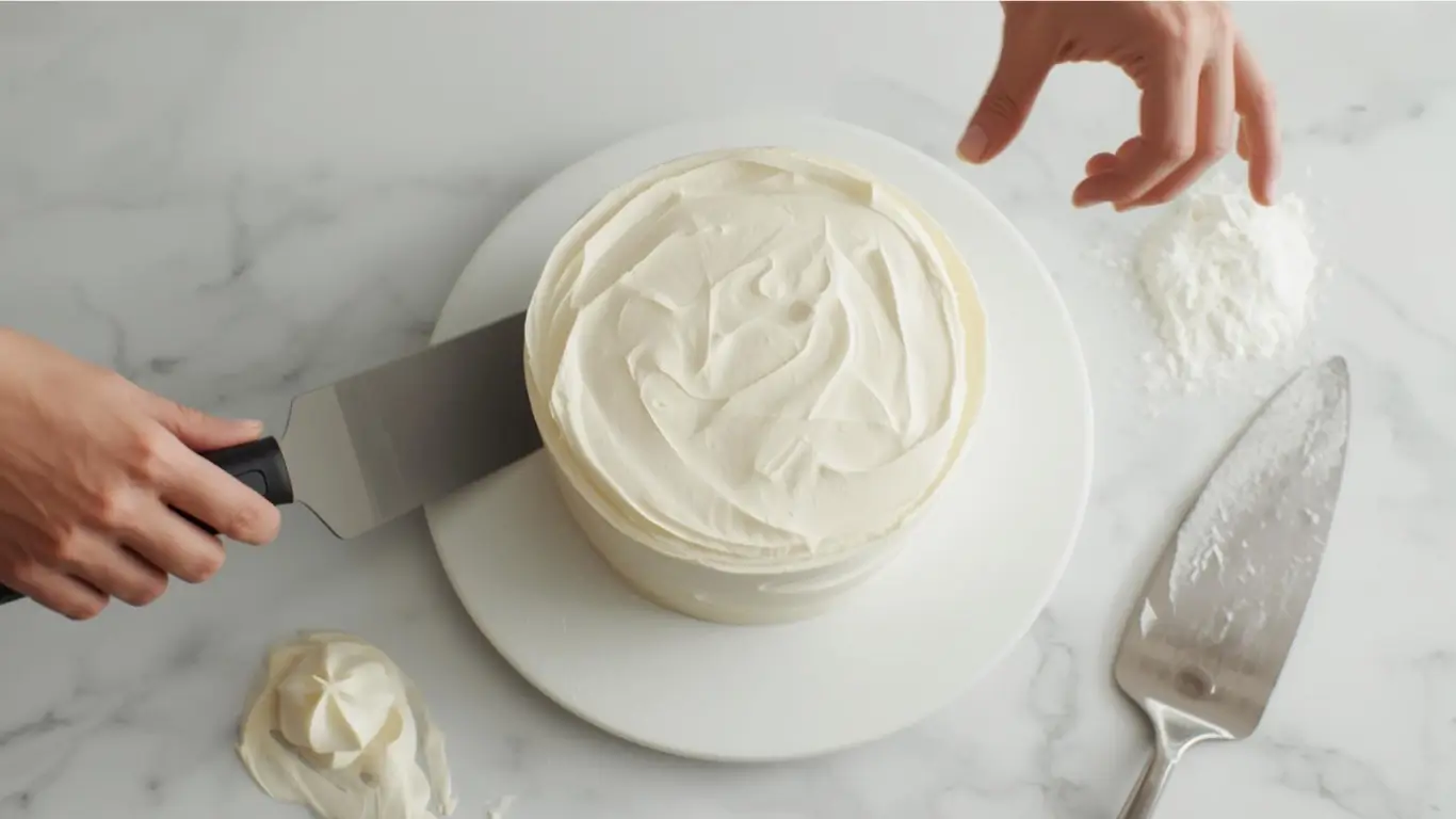 How to frost a cake Smoothly In 4 Easy Steps