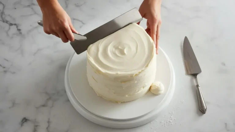 How to frost a cake Smoothly In 4 Easy Steps