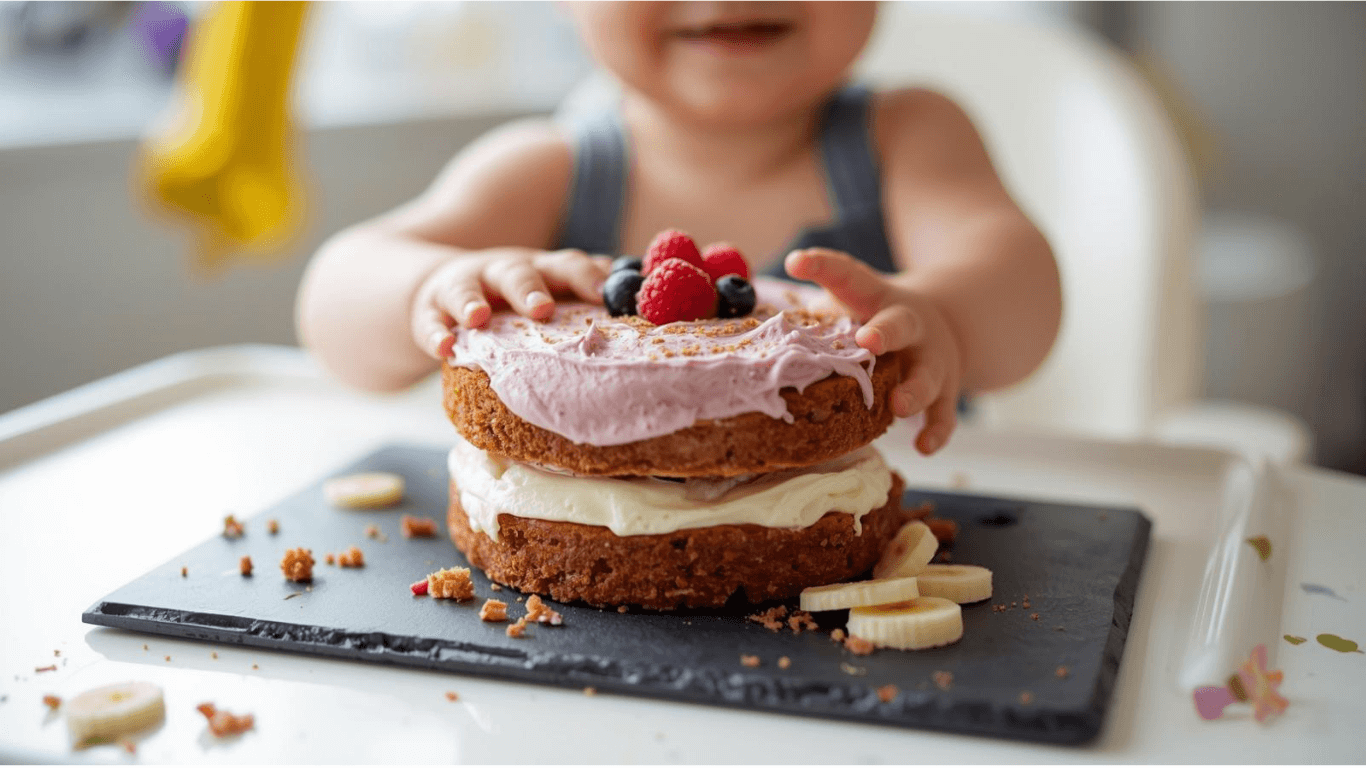 Your guide to perfect healthy smash cake 1st birthdays