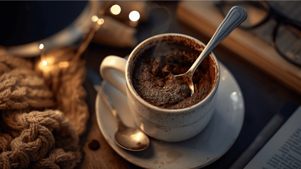 Best healthy chocolate mug cake for a late-night snack