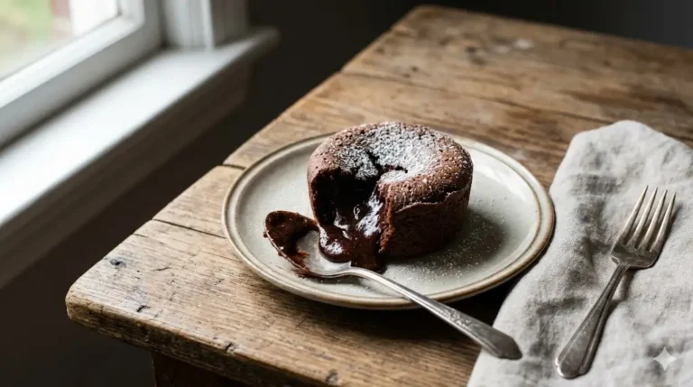5 Minute Prep Lava Cake Recipe for Beginners