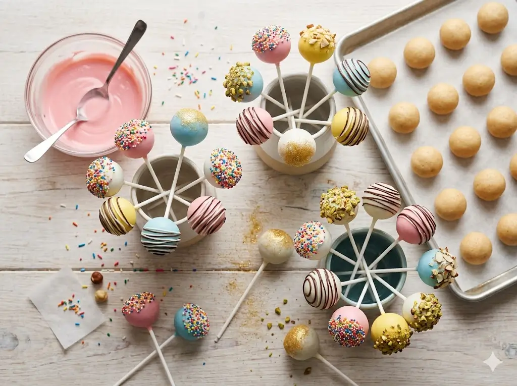 Cake Pop Recipe: 4 Easy Steps for Beginners