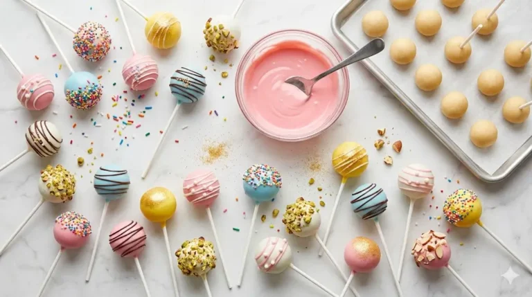 Cake Pop Recipe: 4 Easy Steps for Beginners