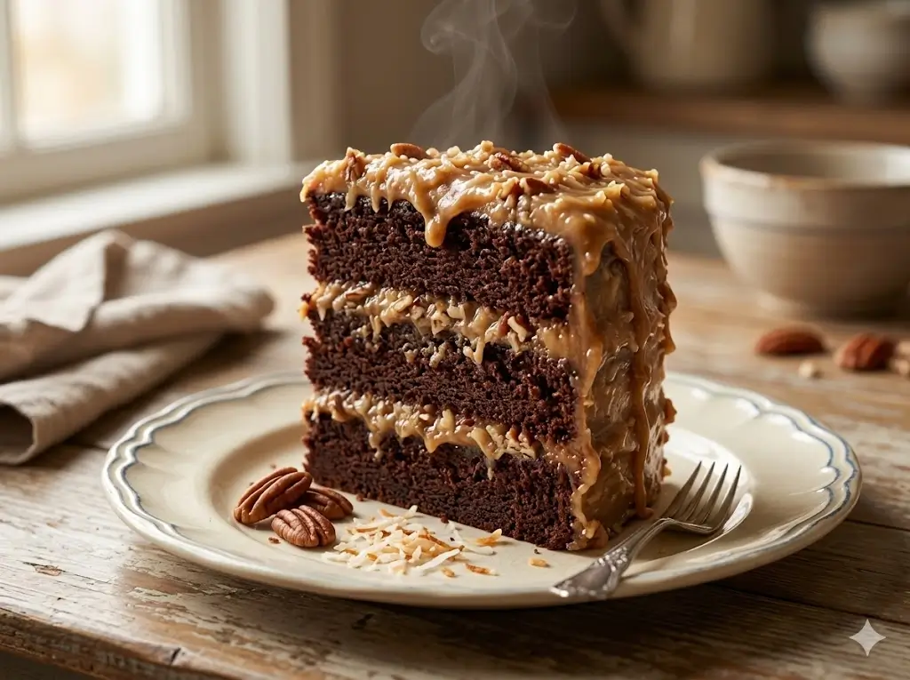 Easy German Chocolate Cake Recipe in 5 Simple Steps