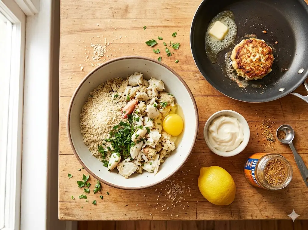 Crab cake 101: How to make the 1 best crispy recipe Tired of seafood falling apart? 