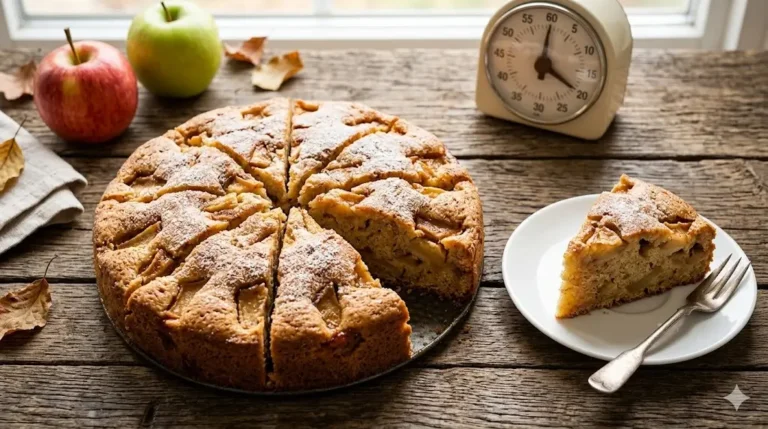 Apple Cake How to Make It in 20 Mins