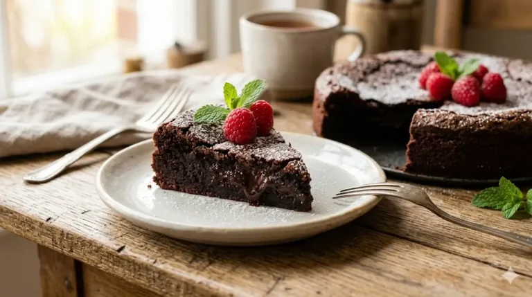 Flourless Chocolate Cake: 10-Min Prep Time