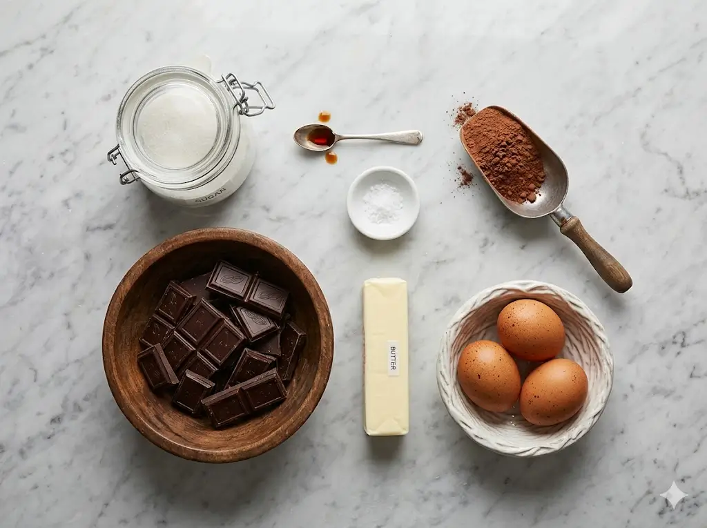 Flourless Chocolate Cake: 10-Min Prep Time