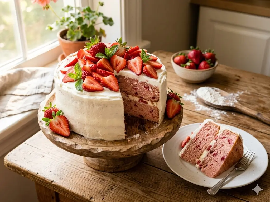 Strawberry Cake 3 Ingredients: The Ultimate Viral Baking Hack
