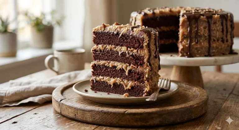 German Chocolate Cake Recipe: 4 Layer Guide