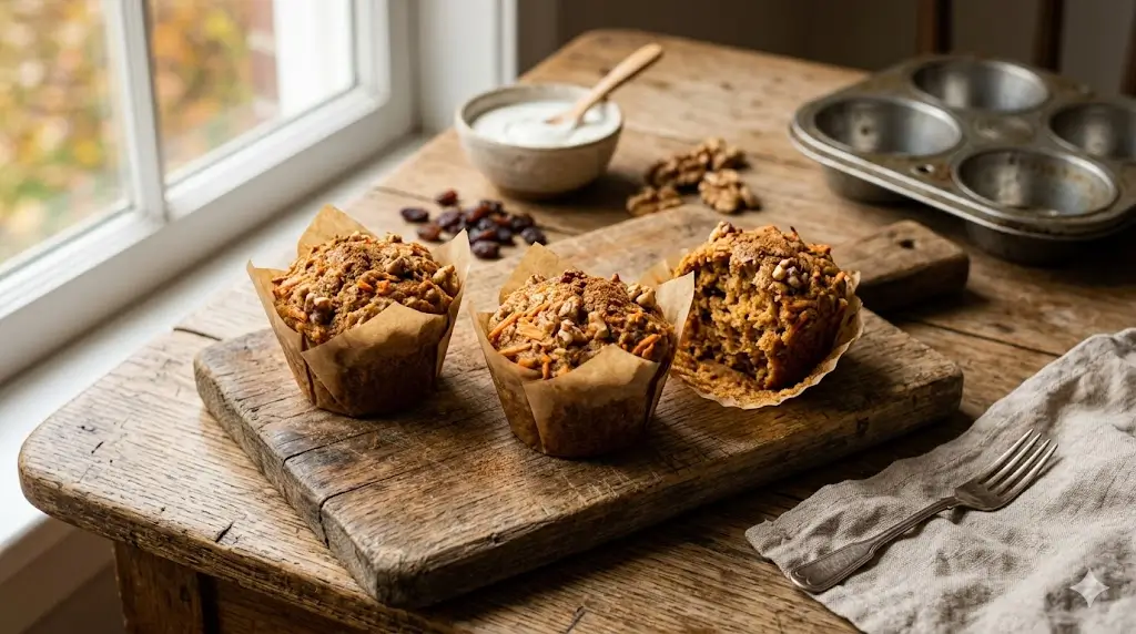 Carrot cake healthy muffins: How to bake 12 best snacks