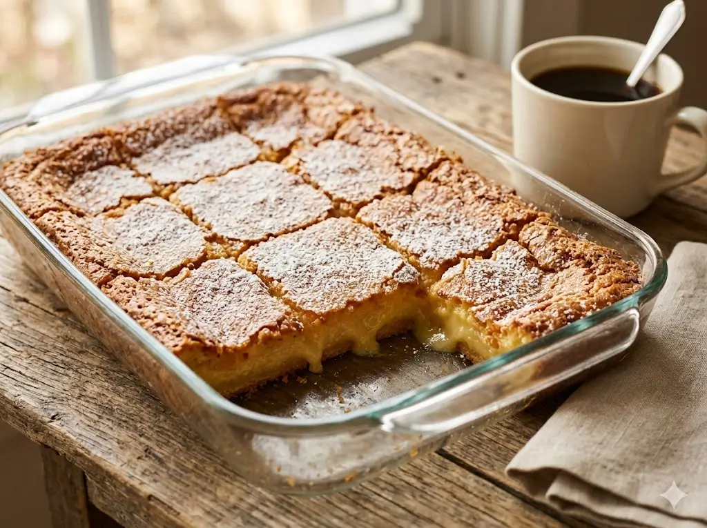 Gooey Butter Cake: 5 Easy Steps