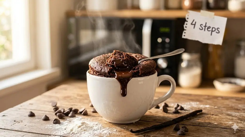 Mug Cake Recipe 4 Easy Steps: The Ultimate Guide to a Perfect Microwave Dessert