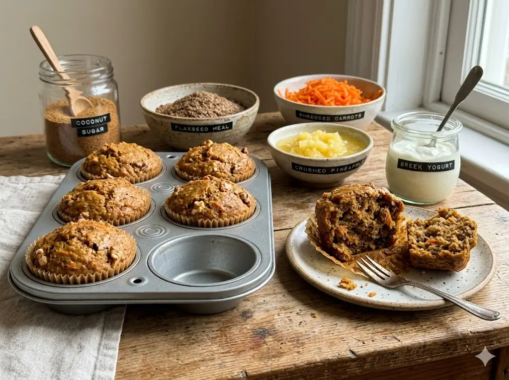 Carrot cake healthy muffins: How to bake 12 best snacks 