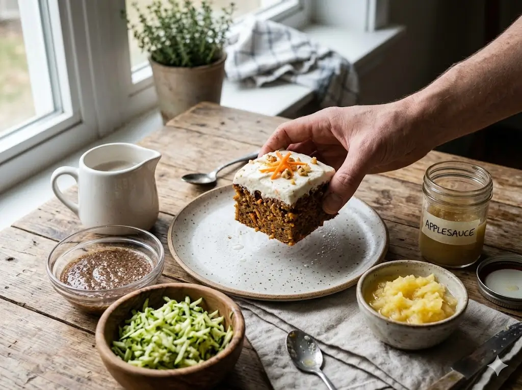 Low calorie carrot cake: How to bake in 5 steps Meta Description: 