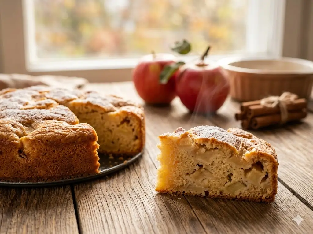 Apple Cake How to Make It in 20 Mins