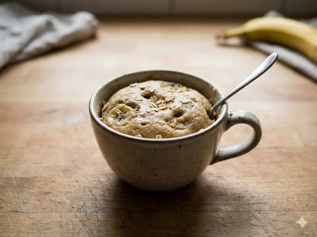 Banana mug cake healthy 7 best steps for a fast treat