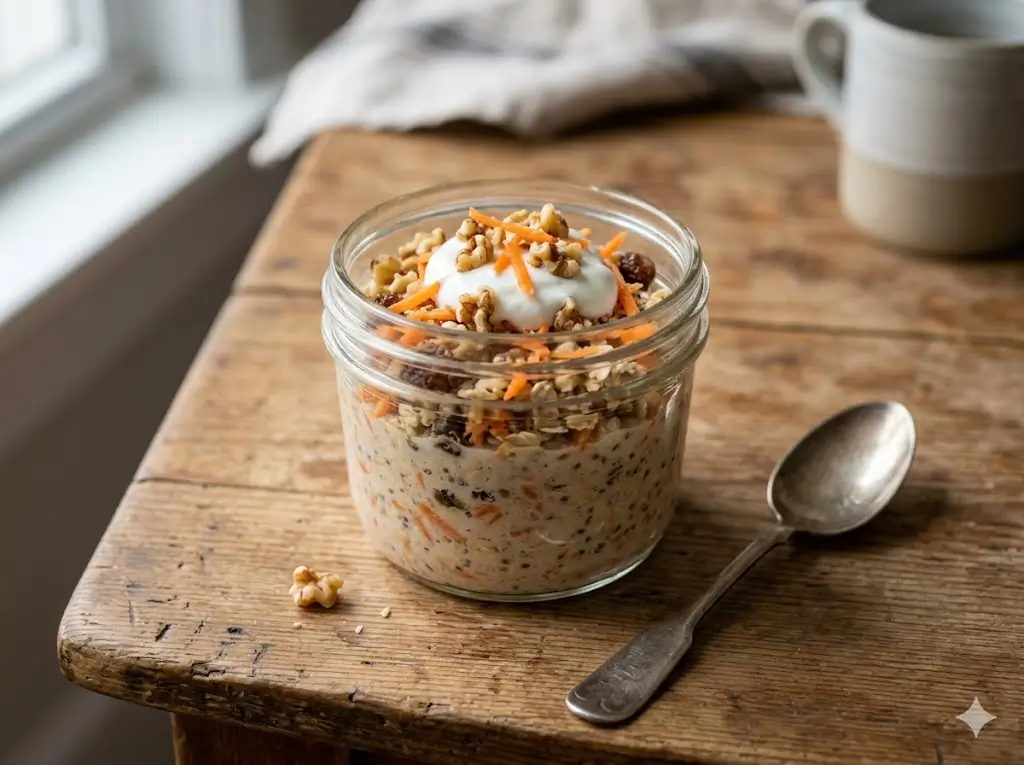Carrot cake overnight oats healthy 7 best prep tips