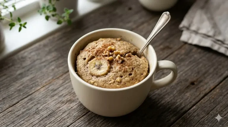 Banana mug cake healthy 7 best steps for a fast treat