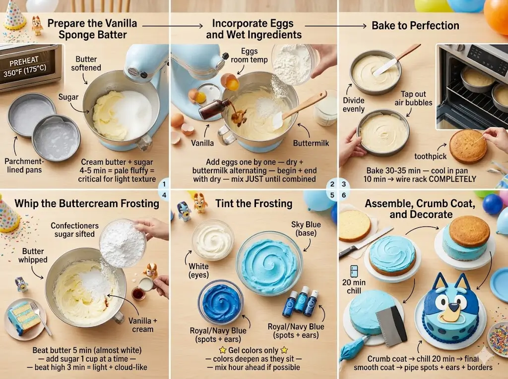 bluey cake how to bake 1 best party dessert