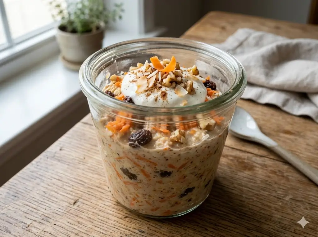 Carrot cake overnight oats healthy 7 best prep tips