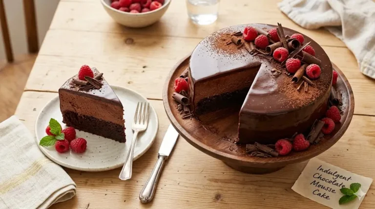 Chocolate mousse cake: 5 best steps to a perfect dessert