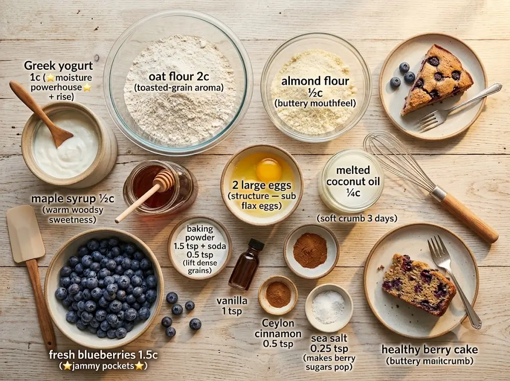 easy healthy cake 1 best moist blueberry oat recipe