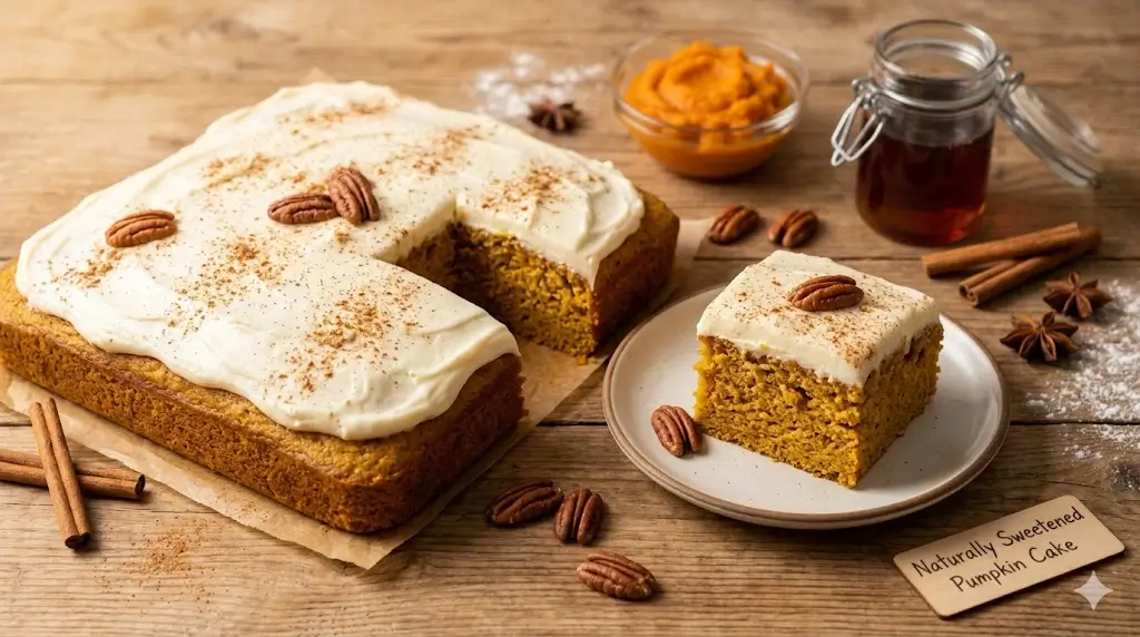 Healthy pumpkin cake: 5 best steps to a moist recipe