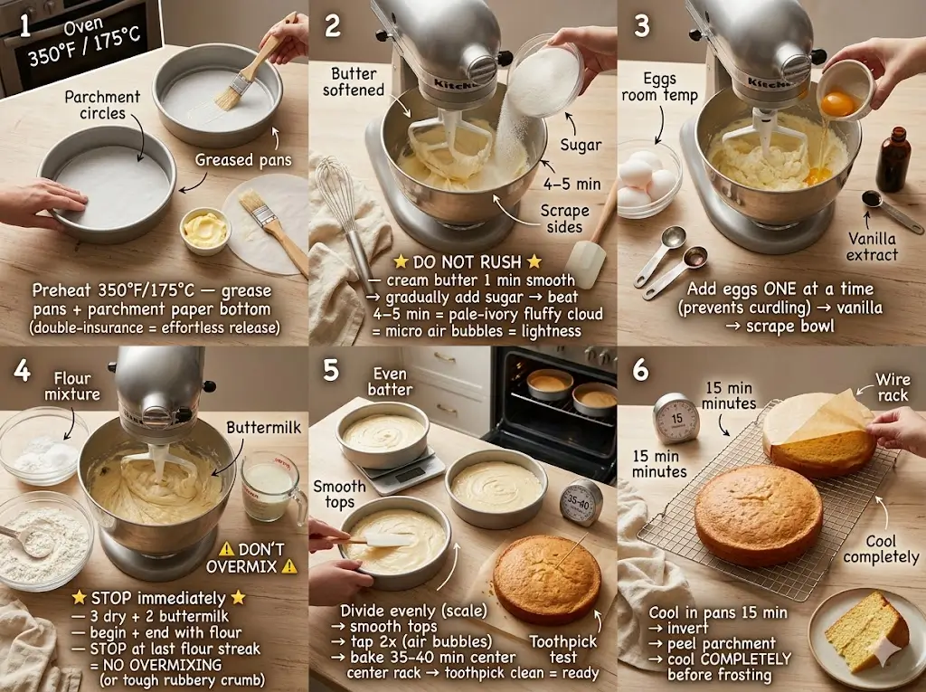 Butter cake 7 best steps for a moist dessert