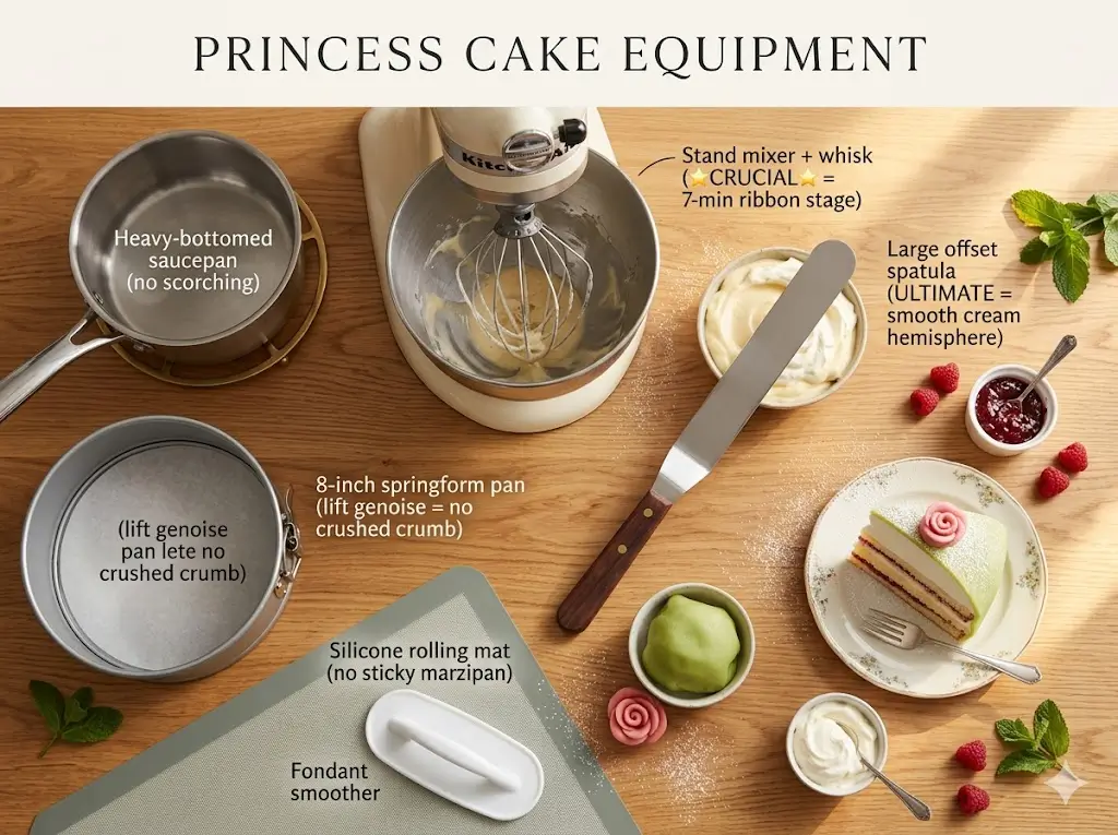 Princess cake: How to bake the best 5-layer Swedish dome