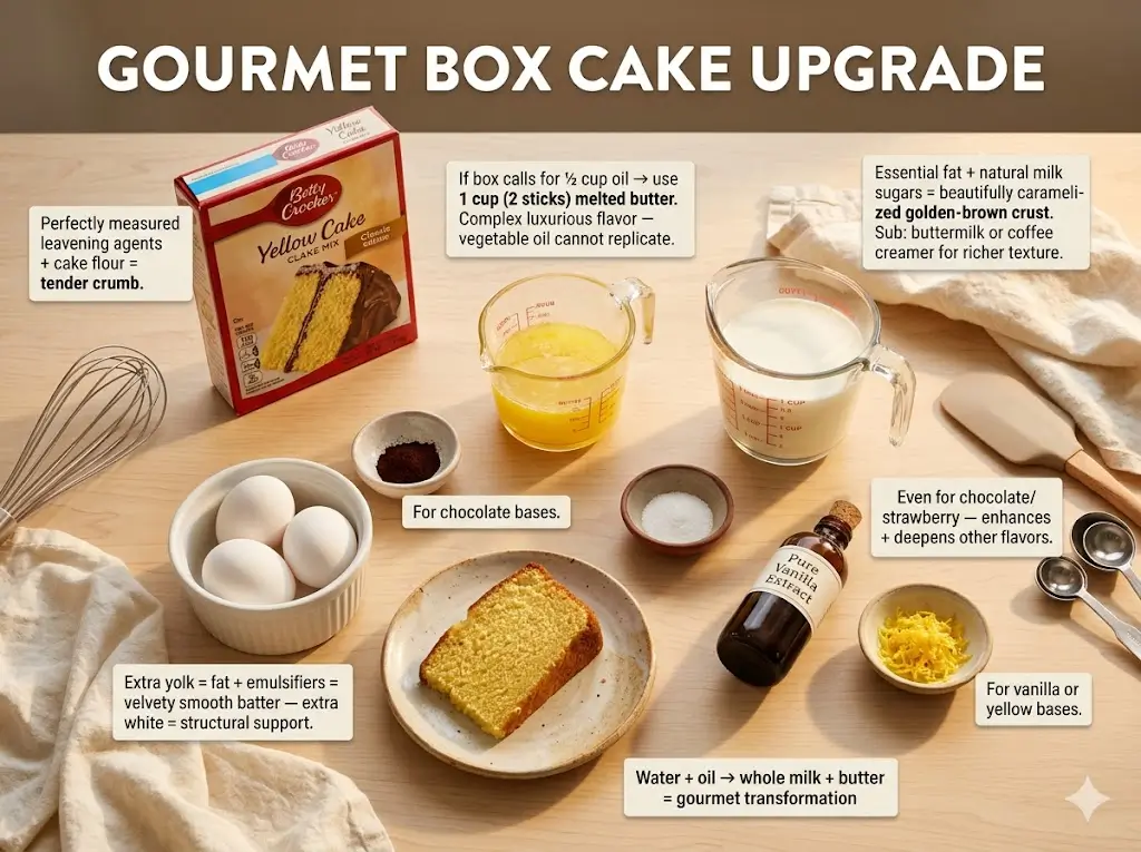 Cake mix 5 best hacks for a bakery dessert
