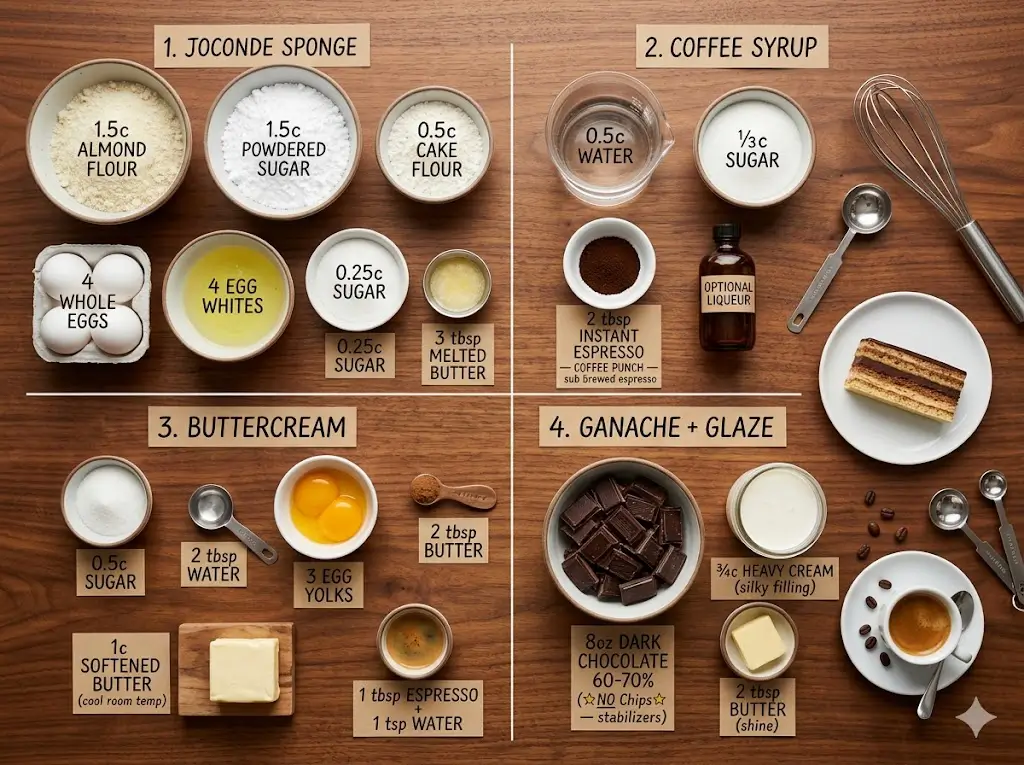 Opera Cake: How To Make The Best 6-Layer French Dessert