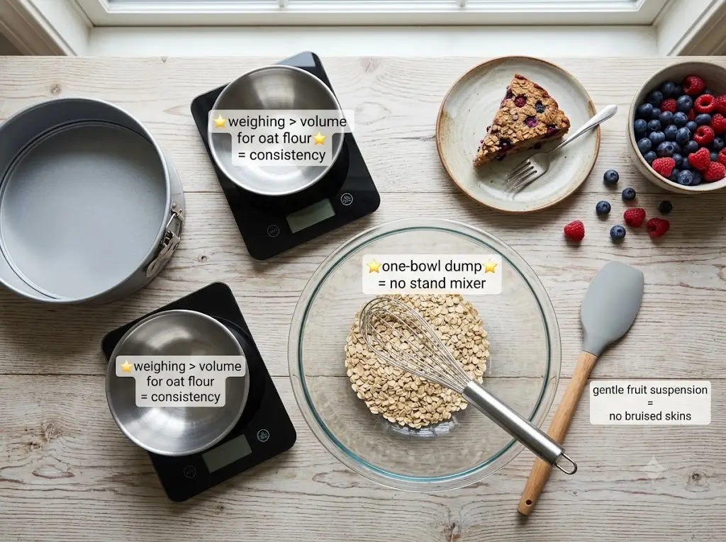 Easy healthy cake recipes 1 best berry oat cake to try today