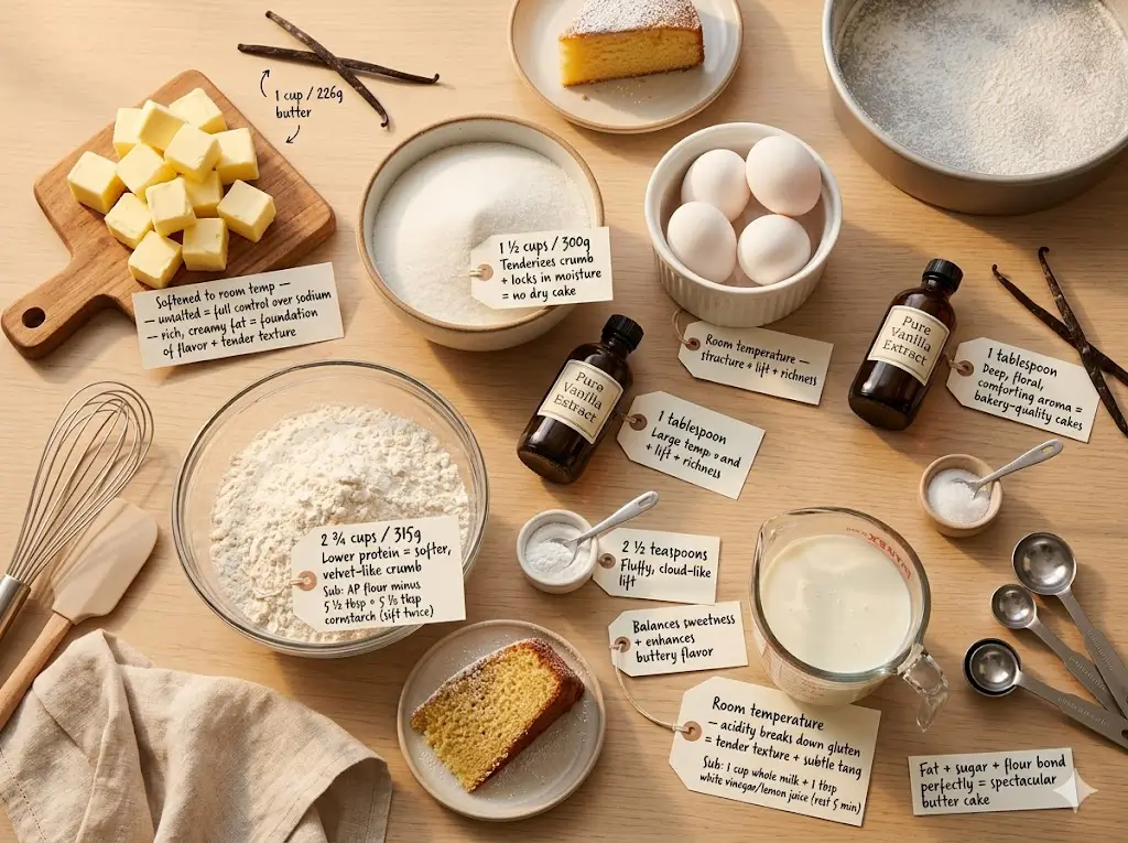 Butter cake 7 best steps for a moist dessert